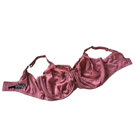 Sculptress Estel Full Cup Dusty Rose Lace Underwire Bra 38GG - Picture 6 of 8